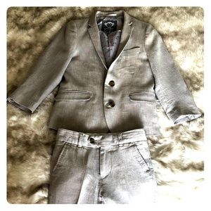 Appaman boys size 6 linen suit